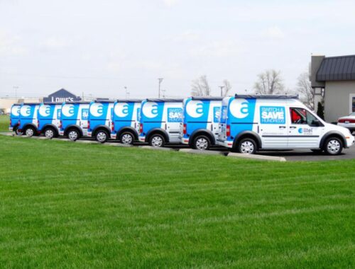 van graphics for fleet vehicles